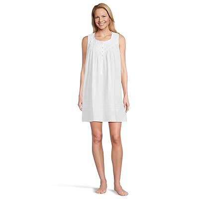 Eileen West Short Nightgown Sleeveless Women