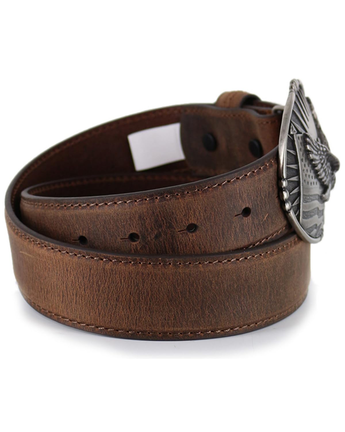 Cody James Men's Patriotic Eagle Leather Belt - BLT217-26 32