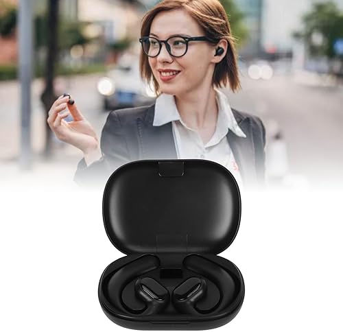 Miniatura 3 de Traductor de auriculares, traducción en tiempo real GT01 Traductor de idiomas Auriculares 5.3 Reducción de ruido para aprendizaje de negocios (negro)