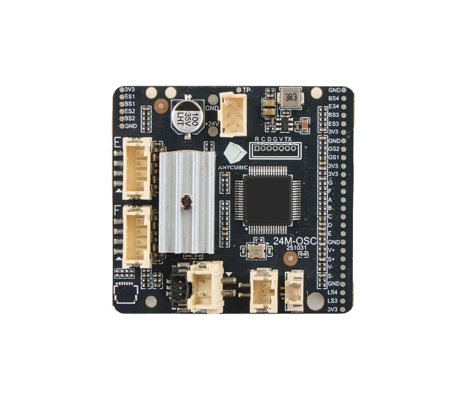 Kompatibel mit ANYCUBIC, Kobra X Druckkopf-Mainboard | Verwendung zur Reparatur von 3D-Druckern, Druckkopf-Steuerplatine, Ersatzteil, stabile Verbindung