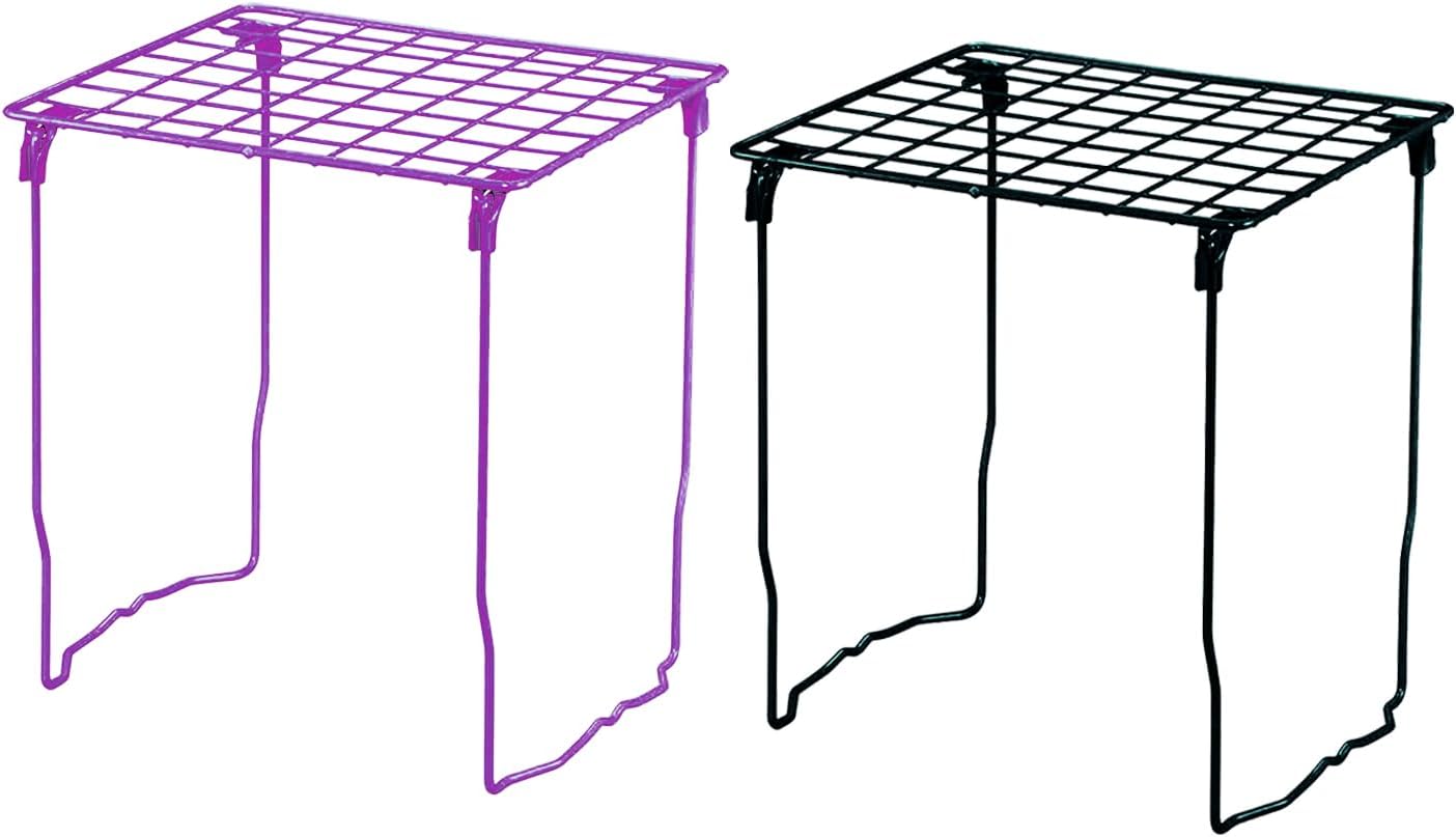 Tilami Stackable School Locker Shelf, 2 pc Steel Locker