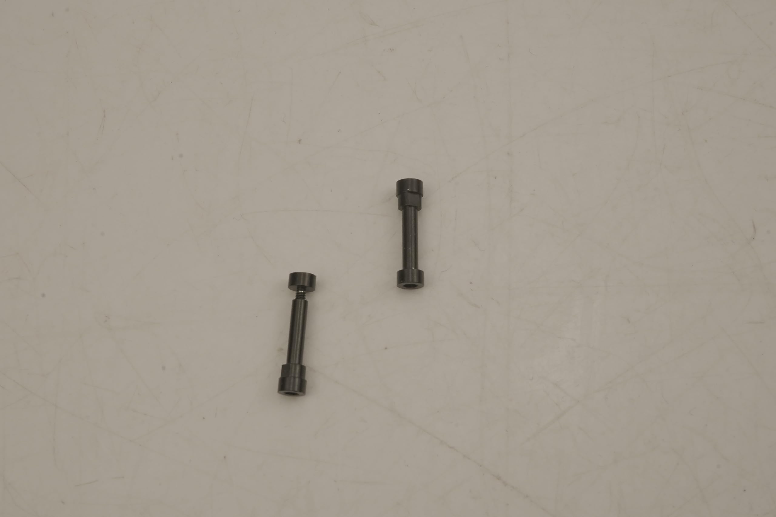 1 Pair Metal Hinge Swivel Screw Hinge Pins Fit for Bose QuietComfort 35 II/QC35 I/QC35 II/QC45/QC25 Headphones (Black)