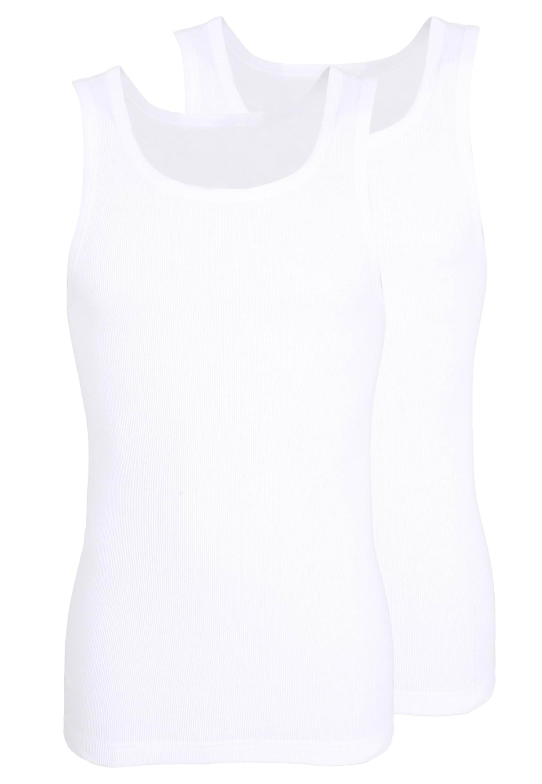 Tom Tailor Herren Tanktop 2er Pack Unterhemd (2er Pack)