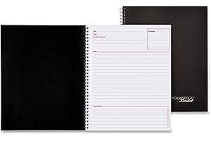 Exceptional Value Notebook: Cambridge Mead 160 Sheets (2X80) Ruled Meeting Notepad