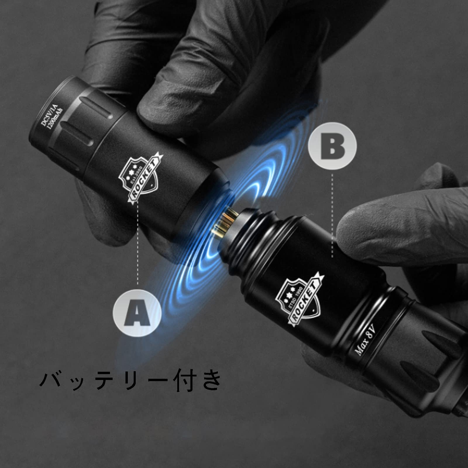 Amazon.co.jp: LIPEIDAMY ロータリータトゥーマシンセット、ワイヤレス
