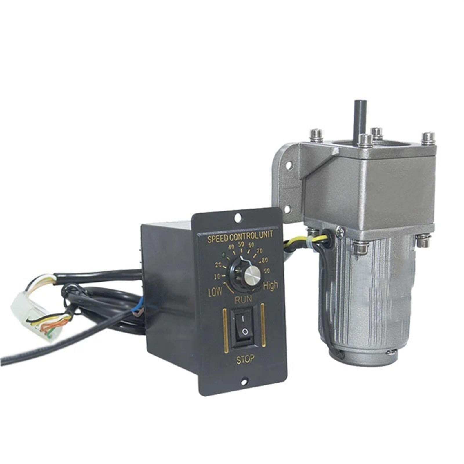 Kit de motorreductor de velocidad 2IK6RGN-C, 6 W, 220 V CA, monofásico, marco de 60 x 60 mm, motorreductor de velocidad ajustable Reducción de par(7.5RPM)