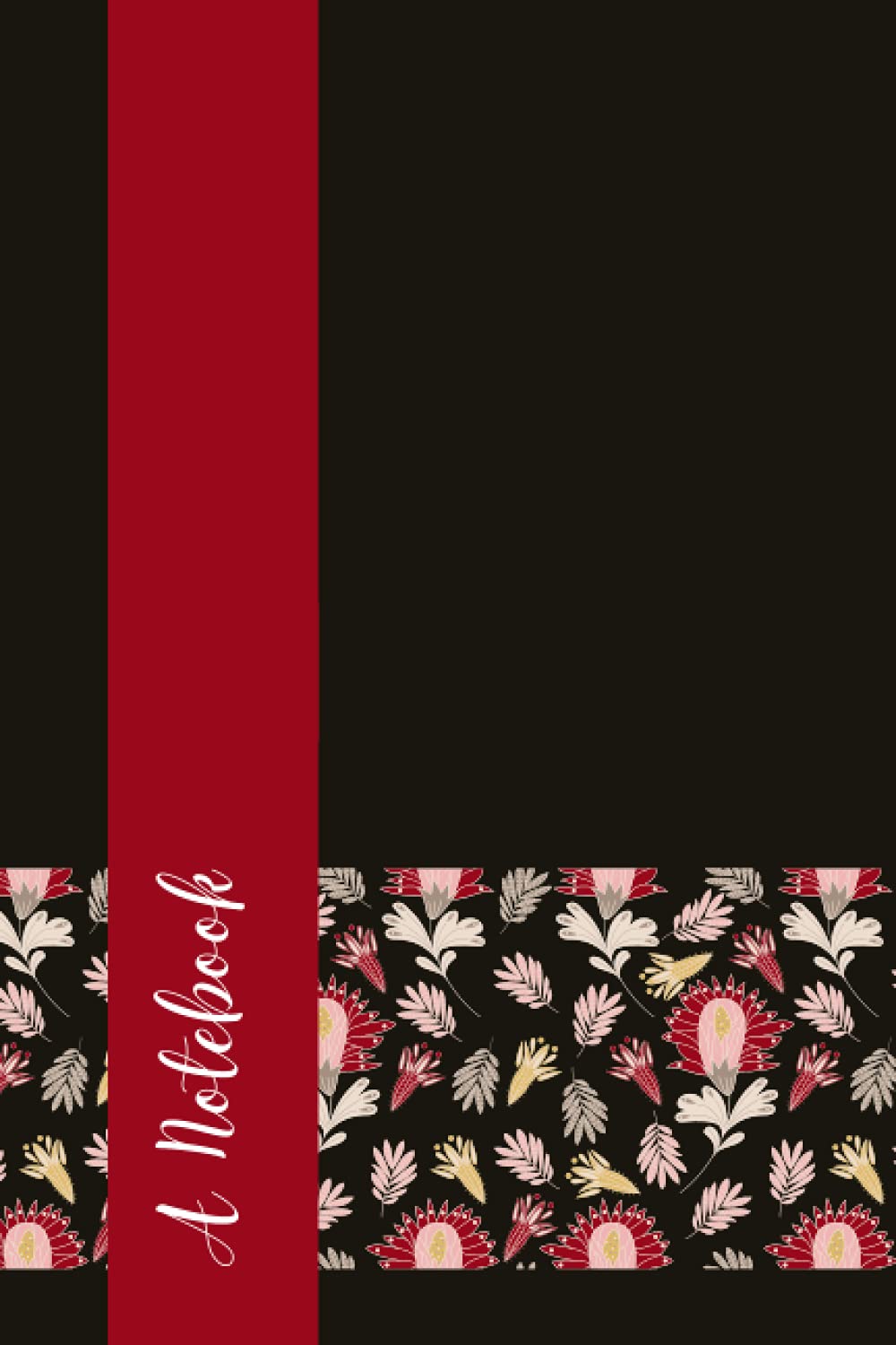 Batik Pattern Notebook 003: An elegant notebook with Indonesian traditional Batik pattern