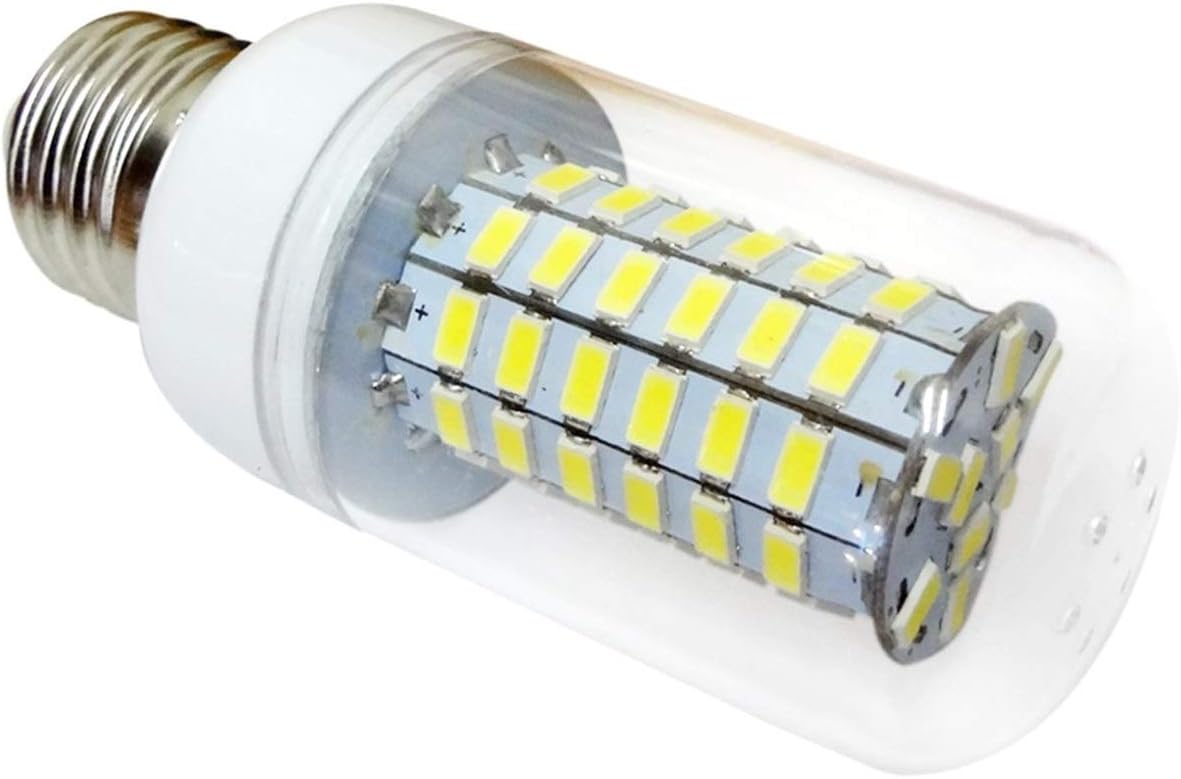 10W 12V Light Bulb with E27 Fitting 24v 36v 48v 10W Corn Bulb Light 5730SMD 69LED AC/DC 10-60v for RV Camper Marine, Solar Power Light and Off Grid 10pcs-Pack (Color : Cool White)