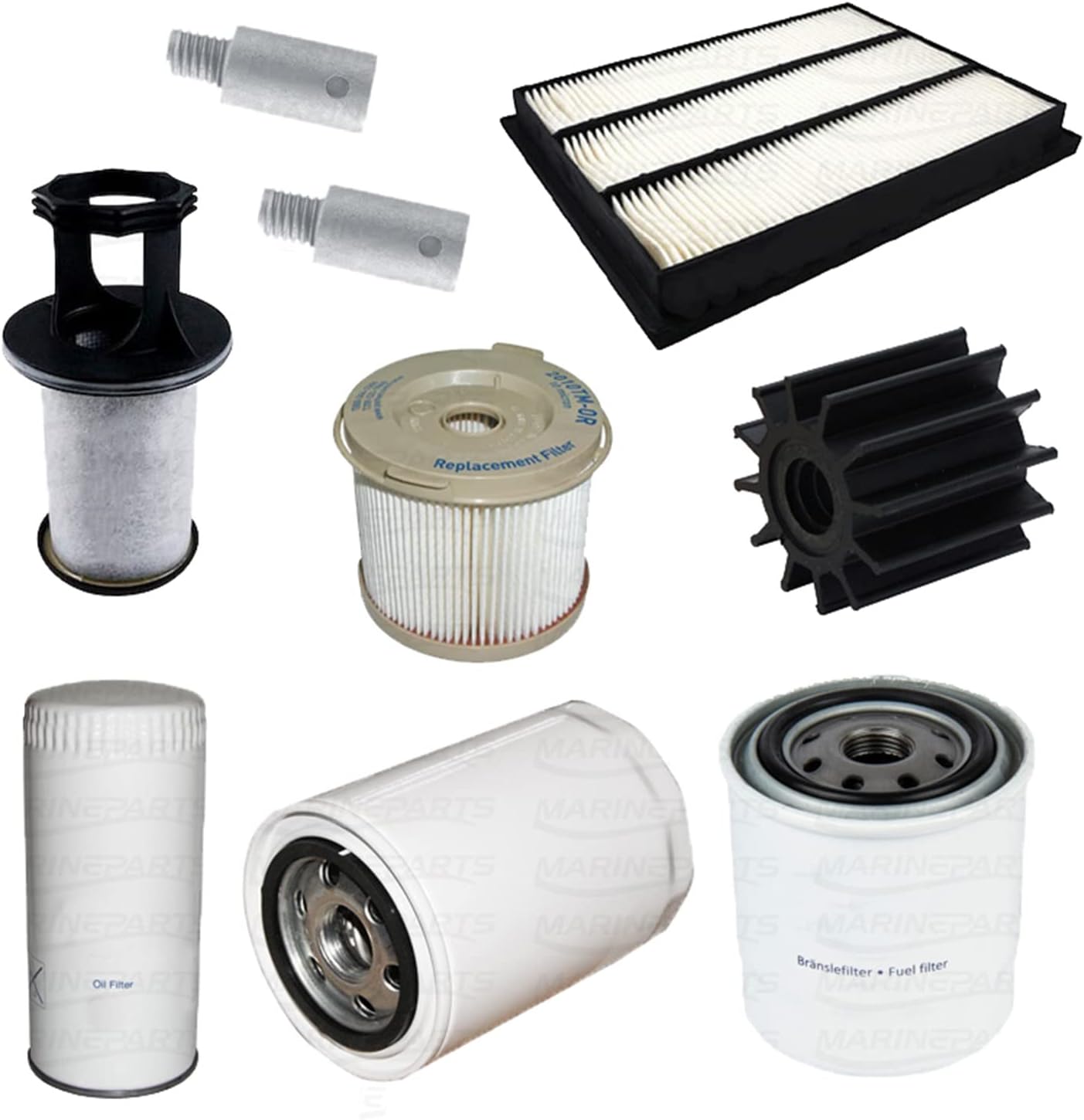 KIT ENTRETIEN POUR Volvo Penta D1-30, D2-40, MD2030, Remplacement