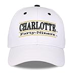 NCAA North Carolina Charlotte 49Ers Unisex NCAA The Game bar Design Hat, White, Adjustable