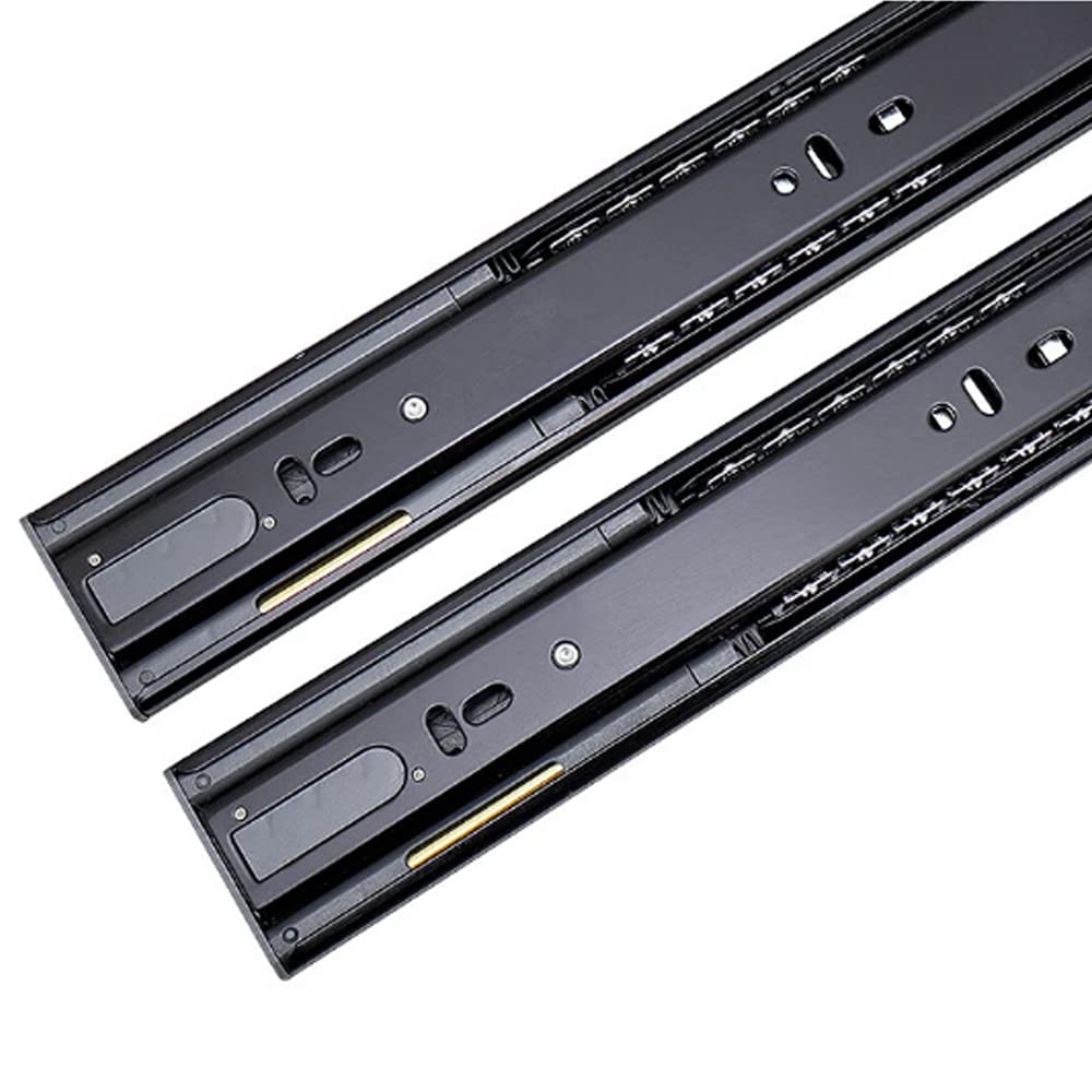 AGAATI Cassetto Scorrevole in Acciaio Inossidabile Cassetto a Chiusura Morbida 10"- 22" Binario Scorrevole a Tre sezioni Scorrevole per mobili Ferramenta per mobili,10in (20in)
