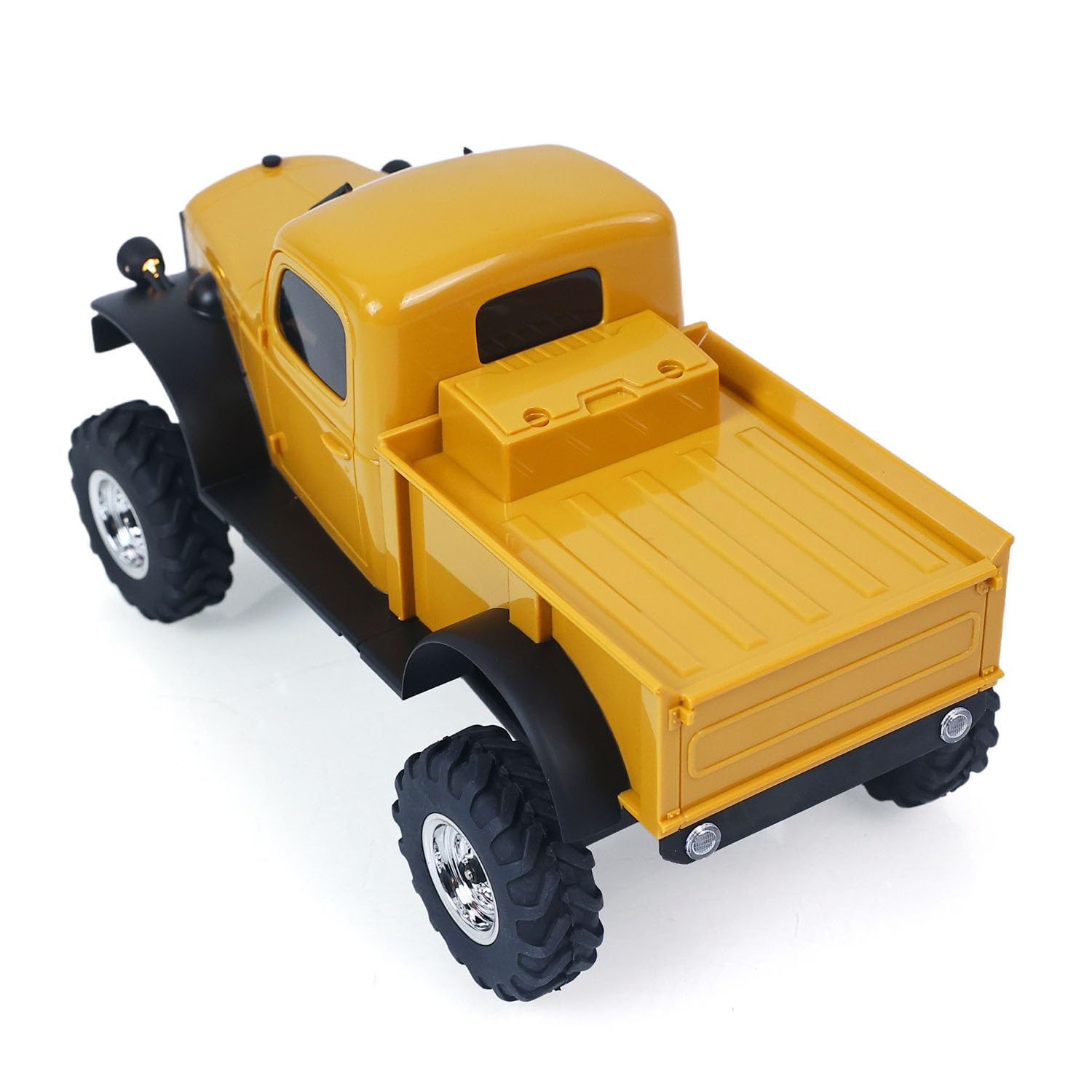 TOUCAN RC HOBBY UDI 4X 4 1/24 RC Rock Crawler UCX2401, cambio a 2 marce, telecomando, veicolo fuoristrada, telaio in metallo, motore a spazzole leggere RTR