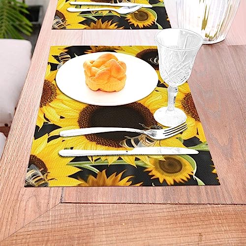 Set de table antitache en PVC lavable pour protéger la table des plats chauds