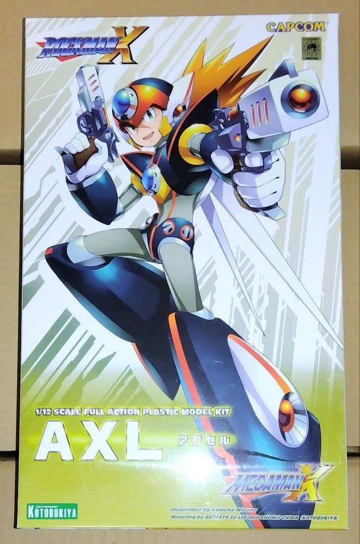 ロックマンX アクセル コトブキヤ プラモデル AXL どこかにいるまっく