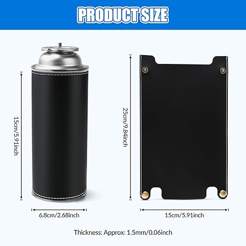 Miniatura 2 de Funda para depósito de gas, funda para depósito de cilindro de gas, bolsa de accesorios fácil de usar, funda protectora para tanque de gasolina para