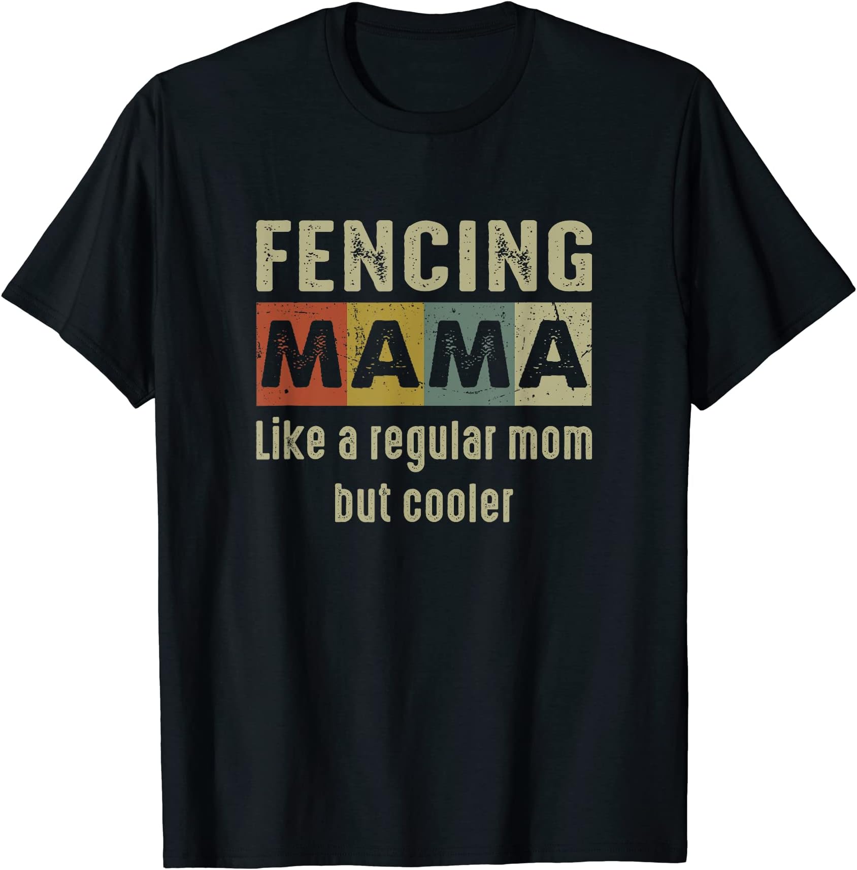 Funny Fencing mom GiftFunny Fencing mom Definition Proud Fencing Mom Gift T-Shirt