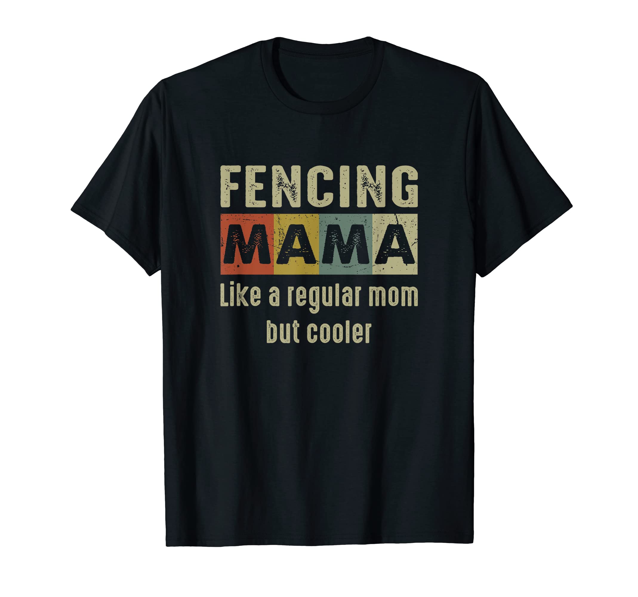 Funny Fencing mom GiftFunny Fencing mom Definition Proud Fencing Mom Gift T-Shirt