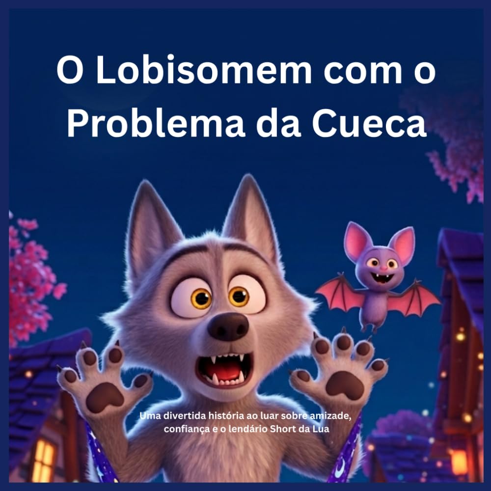 O Lobisomem com o Problema da Cueca: Uma divertida história ao luar sobre amizade, confiança e o lendário Short da Lua