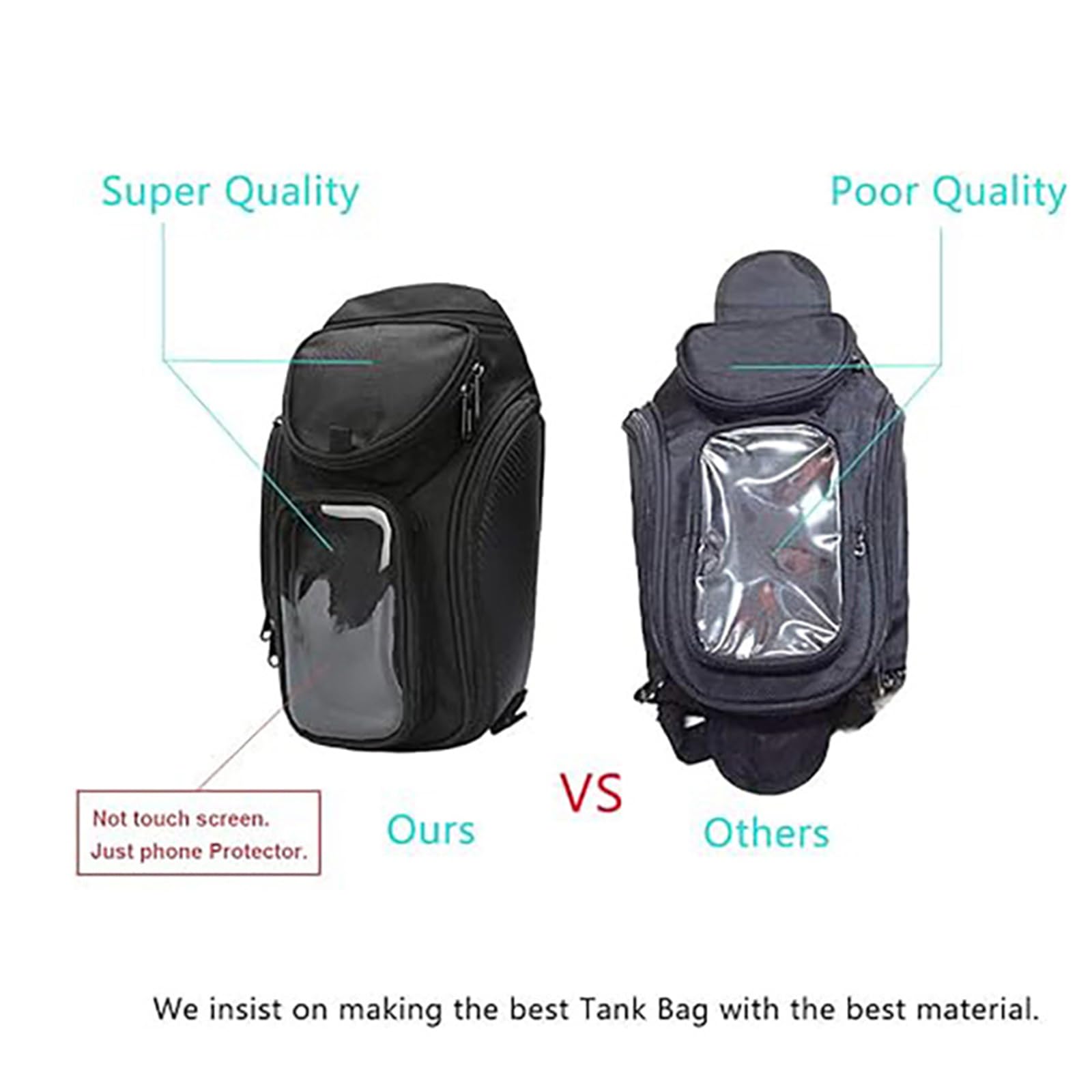 Bolsa deposito Moto para Kymco Ak550 AK 550