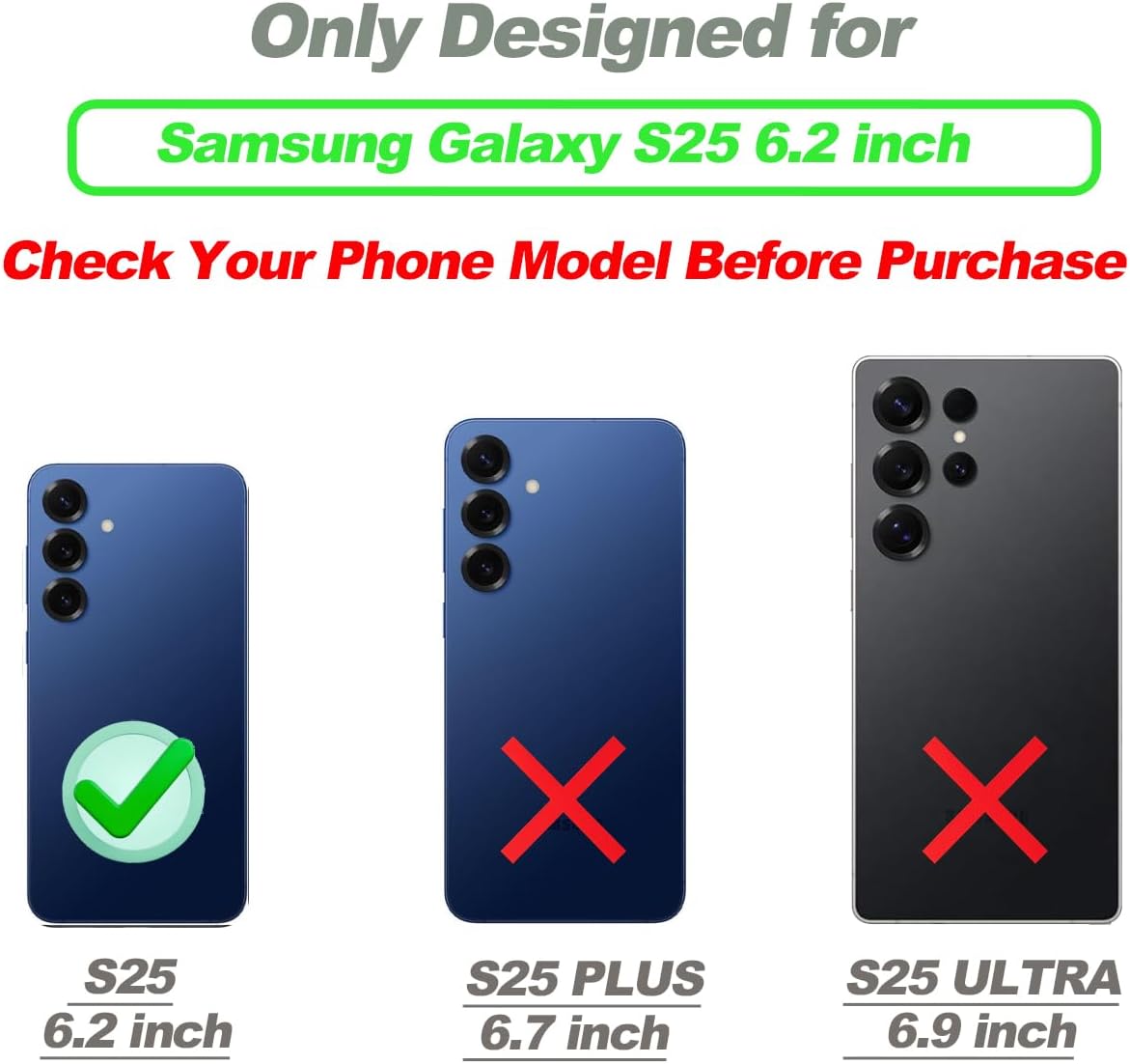 Leather Case with Stand for Samsung Galaxy S25 Case, Protective Soft Grip Luxury Cover for Men, Protective Slim Kickstand Shockproof Phone Cases Compatible with S25 6.2", Brown - Image 2