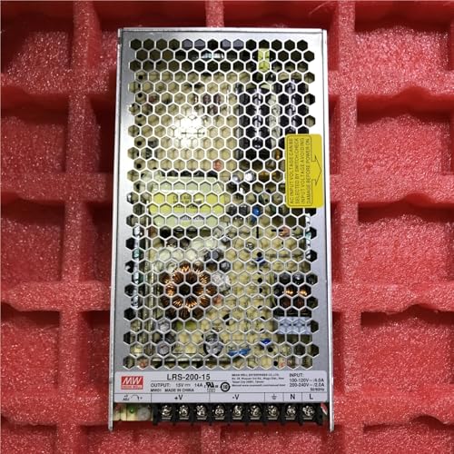 Alimentation à découpage 200W LRS-200-15 pour montage industriel de précision