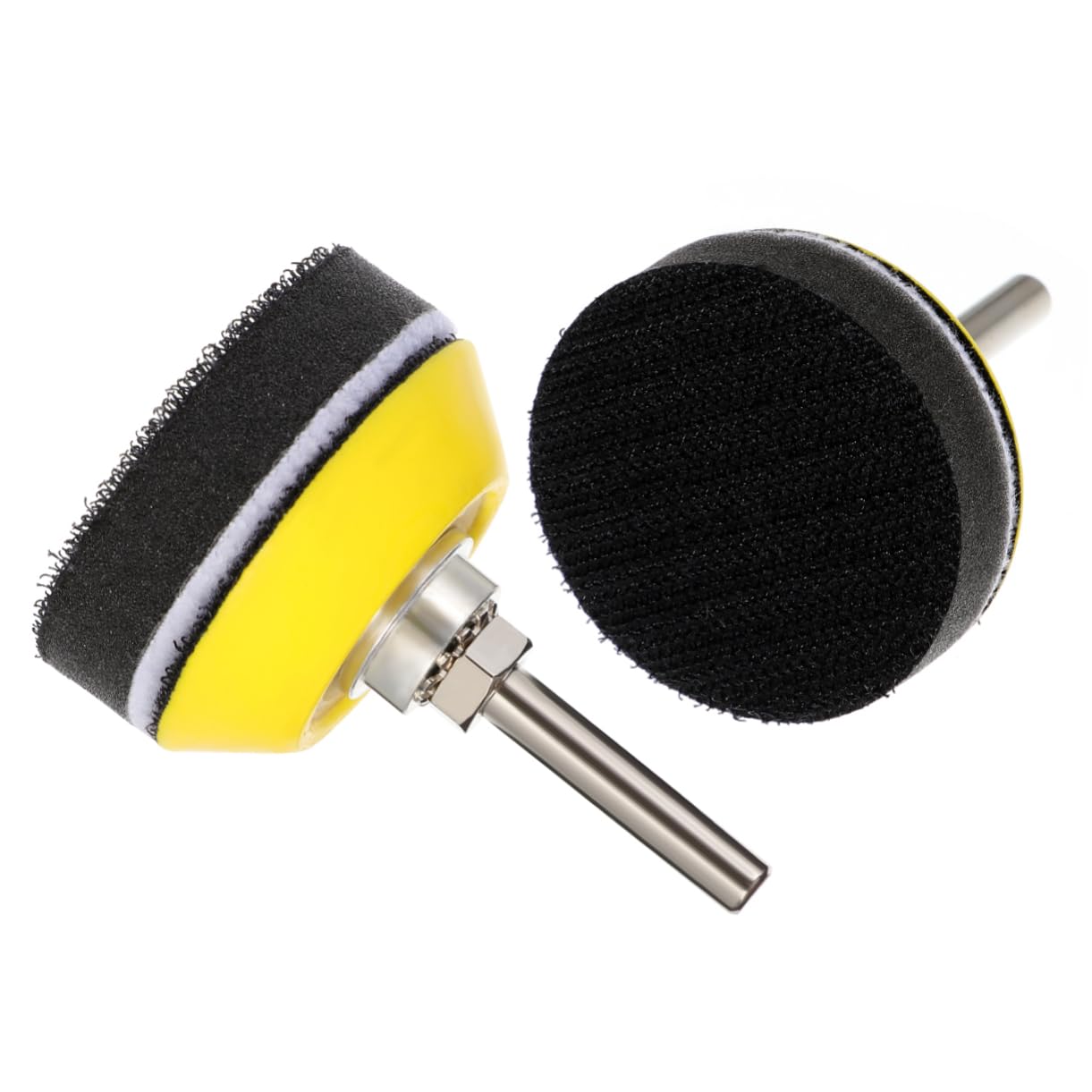 KICHOUSE Flexible Sanding Discs Pad Kit 4 Pcs Buffering Pad for Rotary Tools Sanding Discs for Woodworking