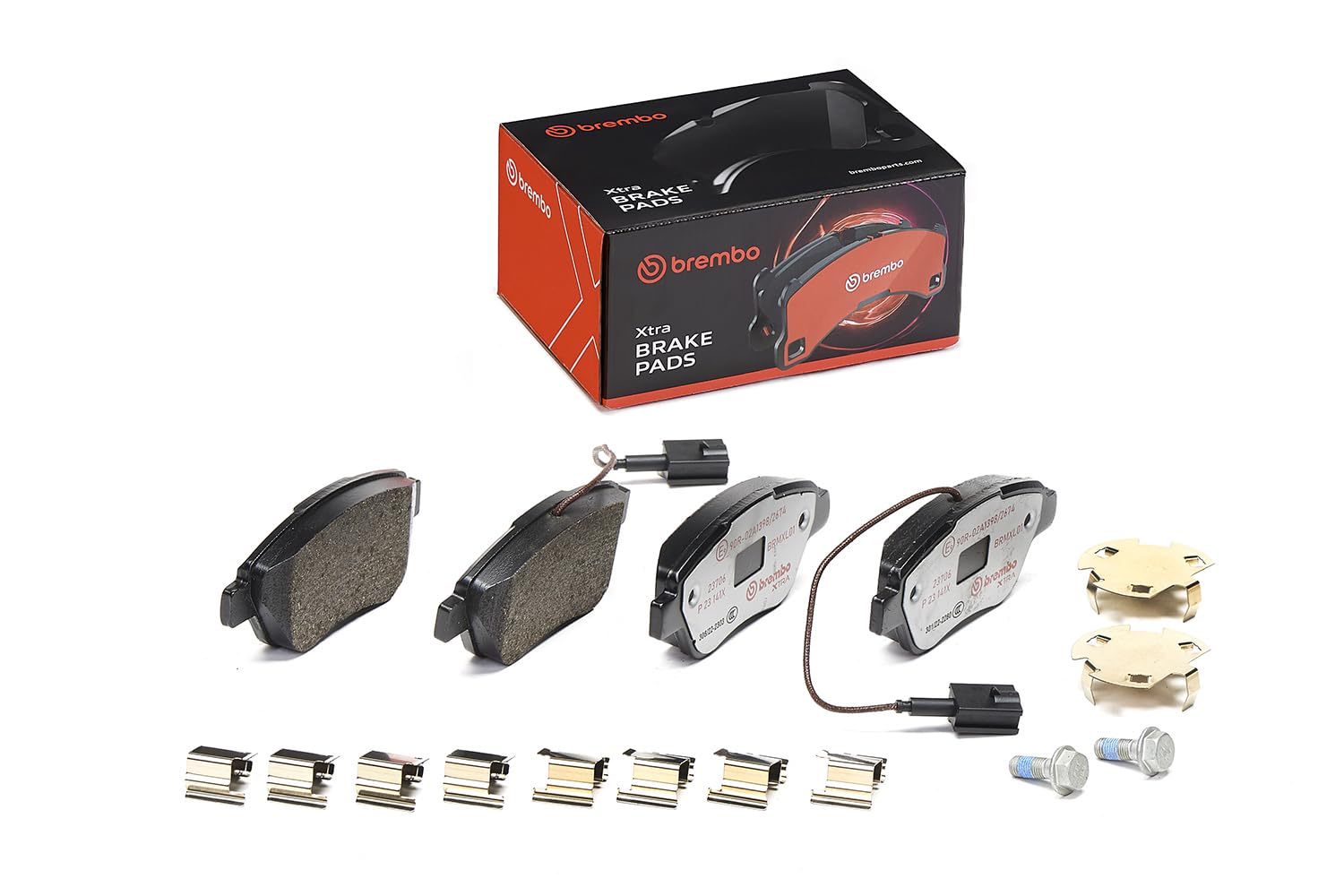 Brembo - Xtra - P 23 141X - Pastiglia Freno - Anteriore, set di 4