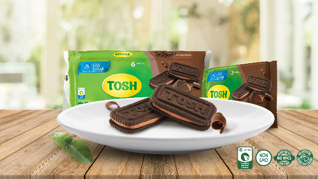 Amazon.com : Tosh Chocolate Cream Cookies | No Artificial Flavors