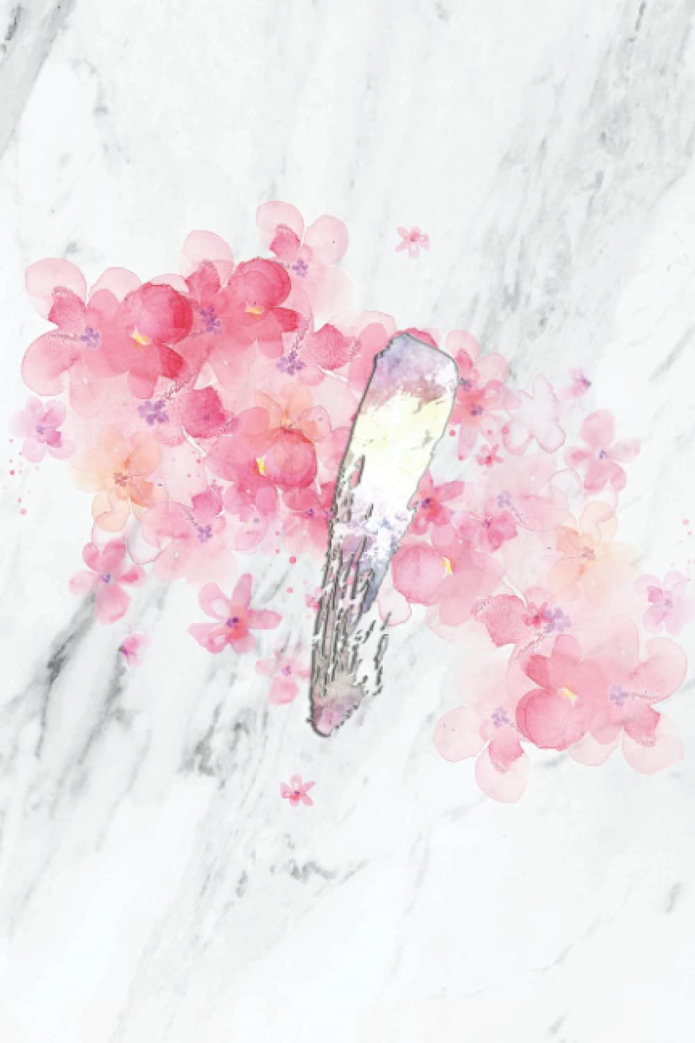 I: Agenda per 2 anni A5 Mensile Settimanale annuale Planner - 24 mesi - non datato - per obiettivi e progetti, 15,24 x 22,86 cm (Monogramma I Lettera iniziale personalizzata I)