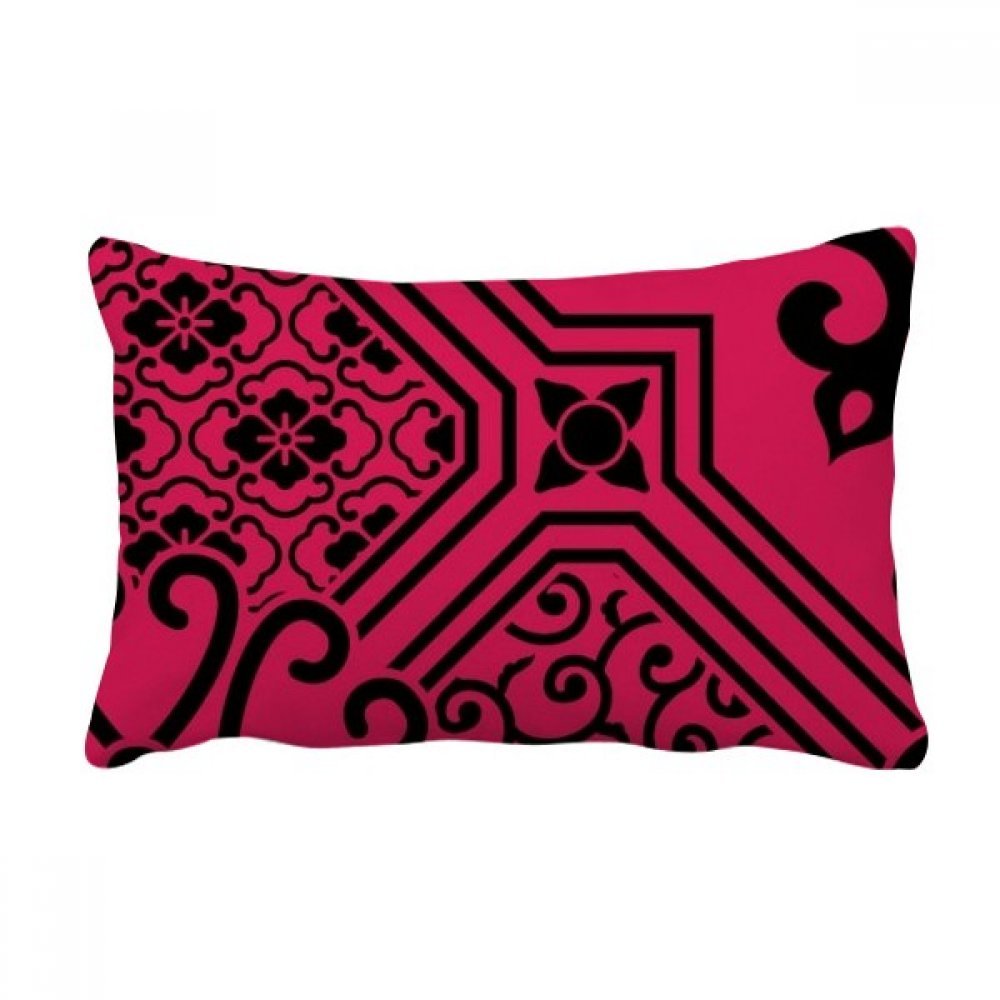 Coussin de canapé style japonais multicolore pour une décoration de salon zen et chaleureuse