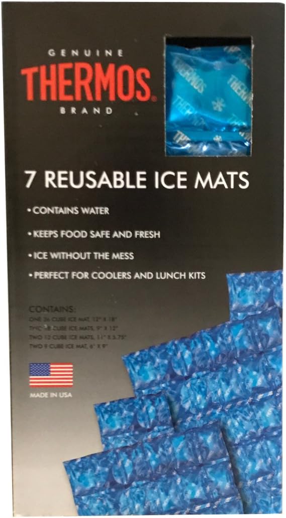 Thermos 7 Reusable Ice Mats THERMOS Home & Kitchen