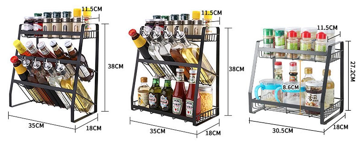 Amazon｜PpzhenN スパイスラックオーガナイザー 調味料ラック