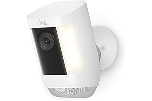 Spotlight Cam Pro, Battery - Best Outdoor Home Security Camera with 3D...