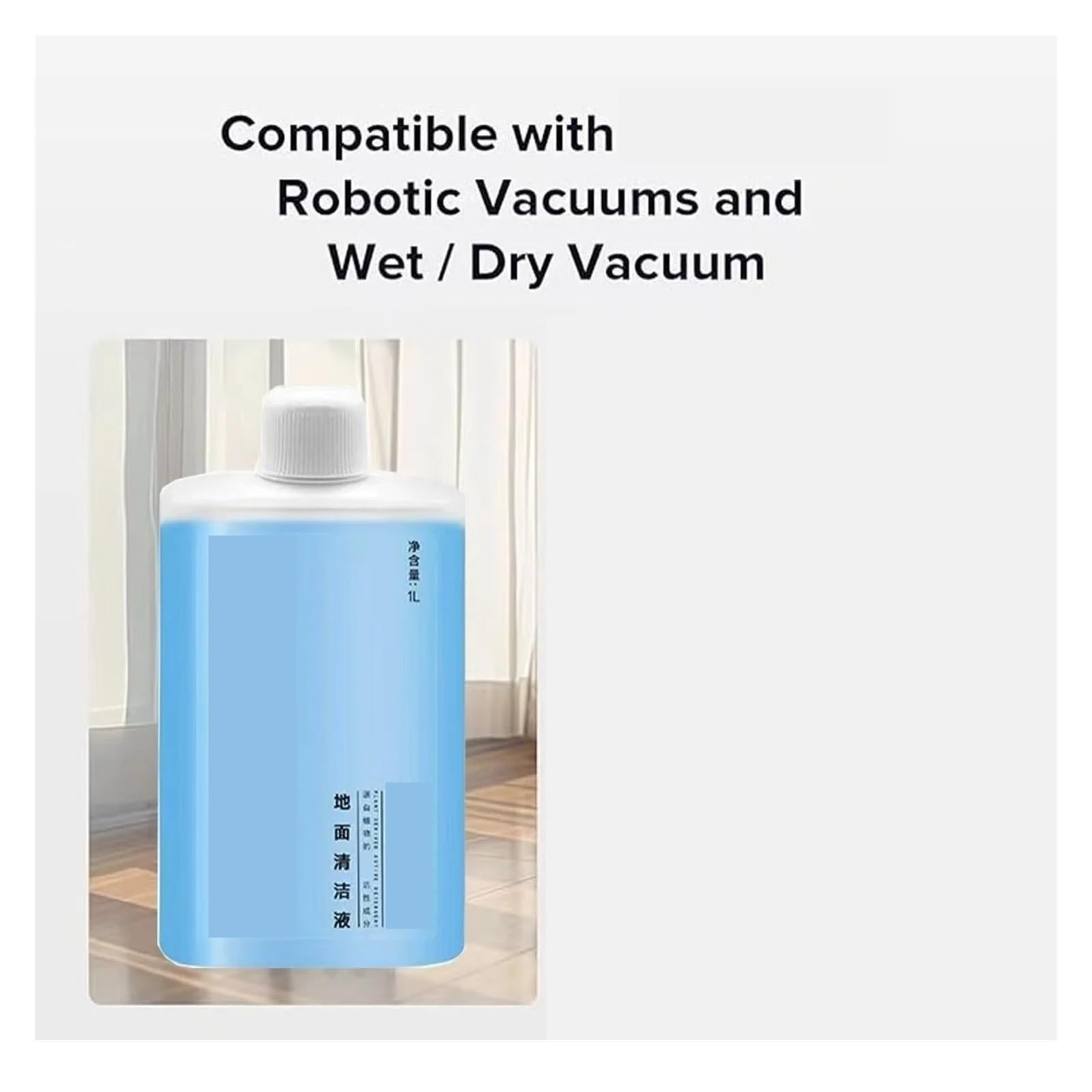 Soluzioni for la pulizia dei pavimenti Accessori liquidi1L, compatibile con Roborock, F25 RT / F25 LT / F25 ALT / F25 ACE/Flexi Pro / F25 Ultra(1000ml)