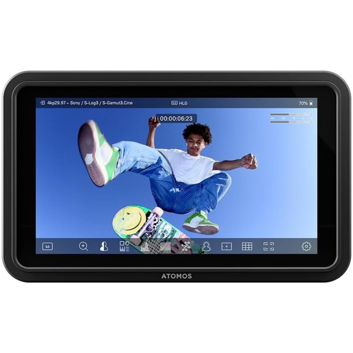 極美品★Atmos Shinobi 5.2インチ 4K外部モニター バッテリー付 Atomos Shinobi レビュー。LUTもあたるコスパ抜群の5.2インチモニター