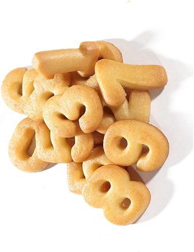 Miniatura 4 de Numbers - Cortadores de galletas de 2 pulgadas, juego de 9 piezas de cortador de fondant de gelatina, acero inoxidable, cortador de números grandes