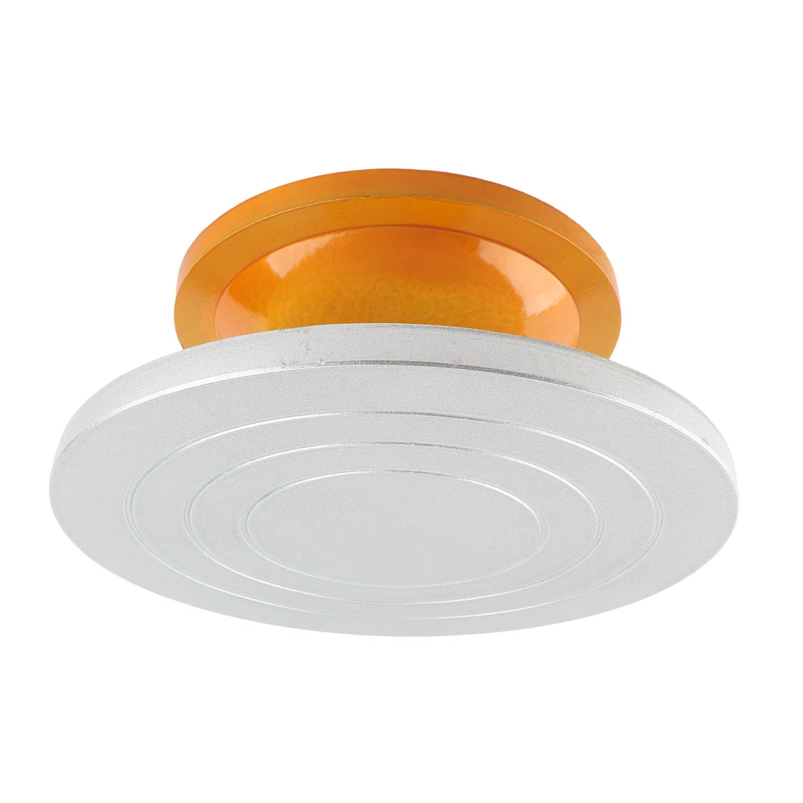 Plato Giratorio para Tartas Engrosado para Fácil Decoración, Soporte Giratorio de 360° para Fiestas y Cumpleaños, Base Antideslizante, Material de Acero Plástico de 11.8 X 4.7 Pulgadas