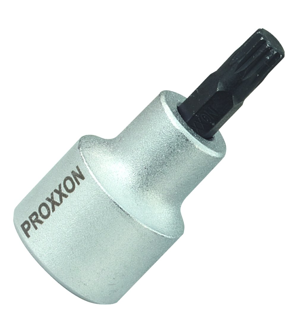 PROXXON Vielzahn XZN Einsatz 14 (VZ14) – Bit-Nuss, 1/2" Antrieb, Länge 55 mm