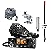 Pro Trucker CB Radio Full Kit Includes Uniden PRO505XL, 4' CB Antenna, 12' Coax Cable, Antenna Mount, Antenna Stud, Antenna Spring