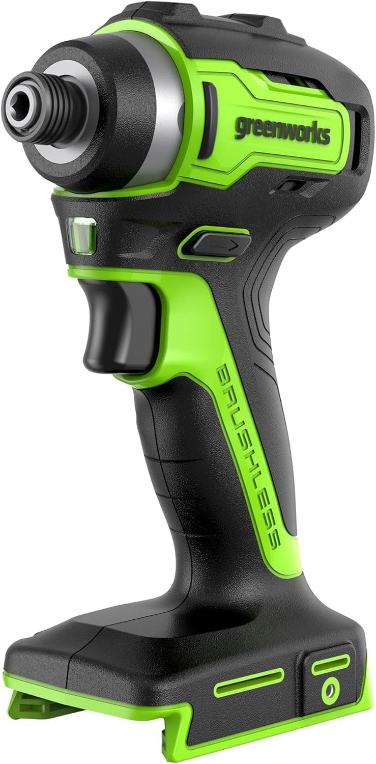 Greenworks GD24D220 Cordless Impact Wrench 24V 220Nm Brushless Motor 2600rpm Without Battery and Charger — image 1