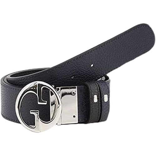 Gucci Interlocking GG Palladium Buckle Reversible Black/Brown or Black/Navy Belt