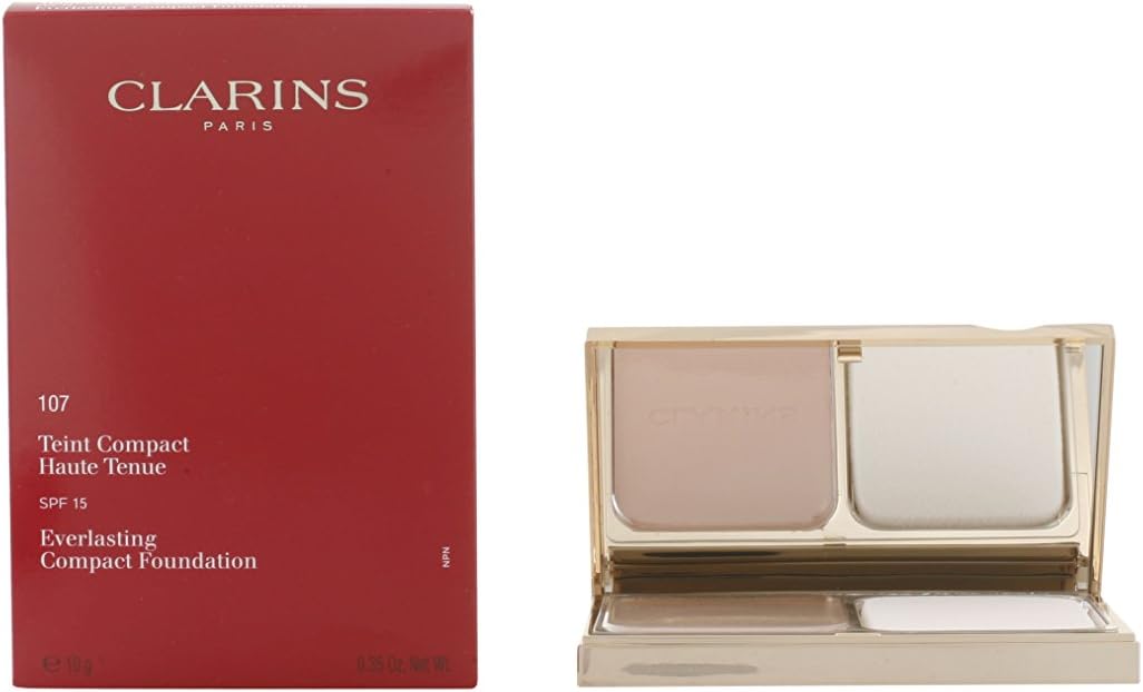 Clarins Everlasting Compact Foundation Spf 15 - 107 Beige