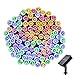 easyDecor Solar String Lights 200 LED Waterproof 72ft 8 Modes Solar Powered Christmas Fairy String Lights for Outdoor Xmas Patio Path Party Lawn Garden Wedding Party Holiday Decoration (Multi Color)