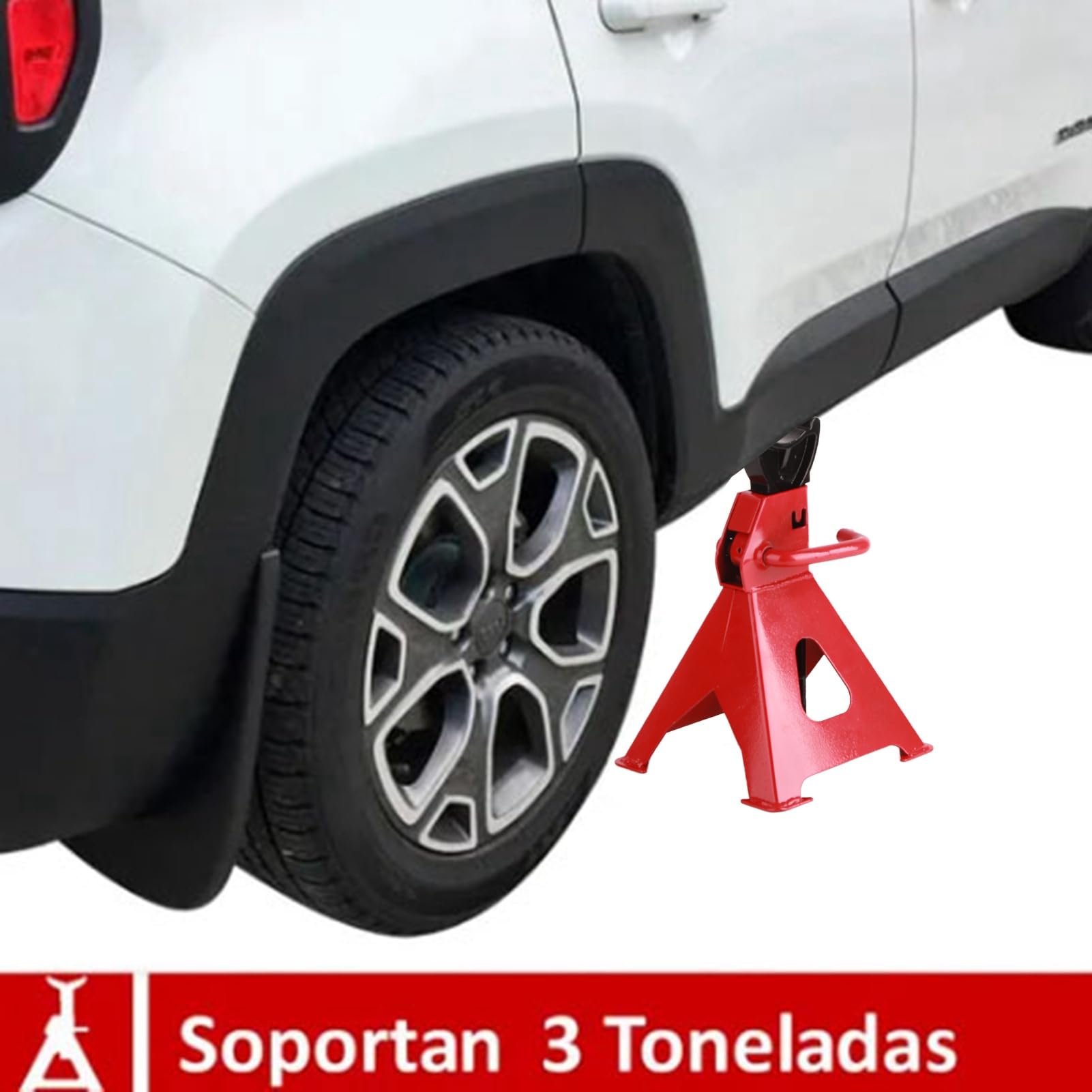 Dioche Supporti per Auto per Veicoli Supporto per Supporto per Automobili capacità di Carico di 0,5 Tonnellate Misura Universale Ad Alta Resistenza per Veicoli