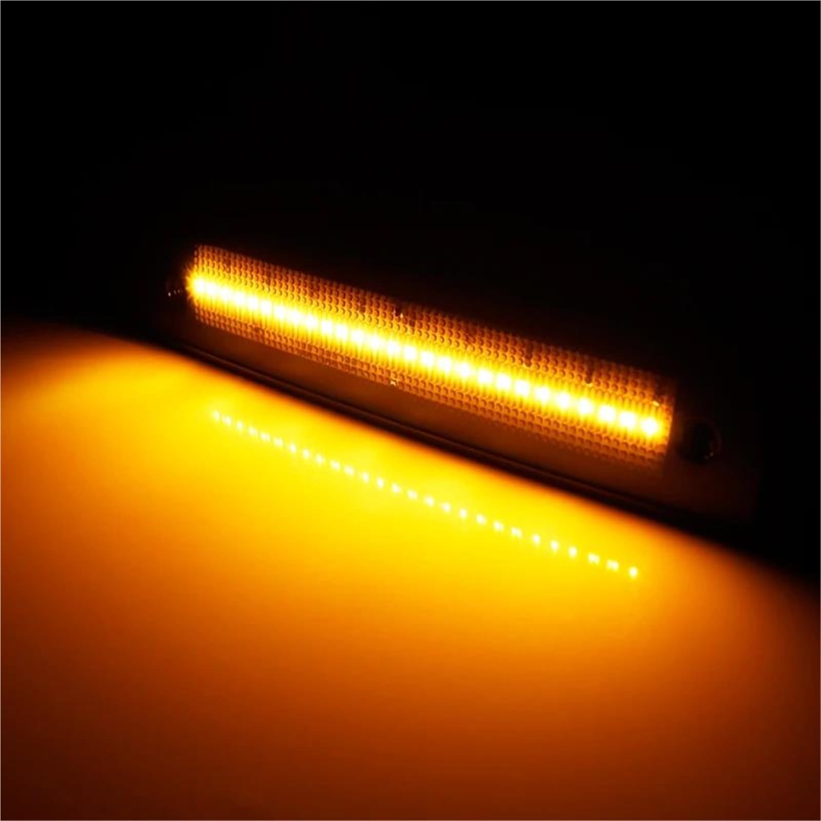 Freccia Dinamica Per Jeep Per Cherokee 1997 1998 1999 2000 2001 Luci Di Direzione Laterali A LED Per Paraurti Anteriore Auto Luci Di Svasatura Parafango(Clear Lens White)