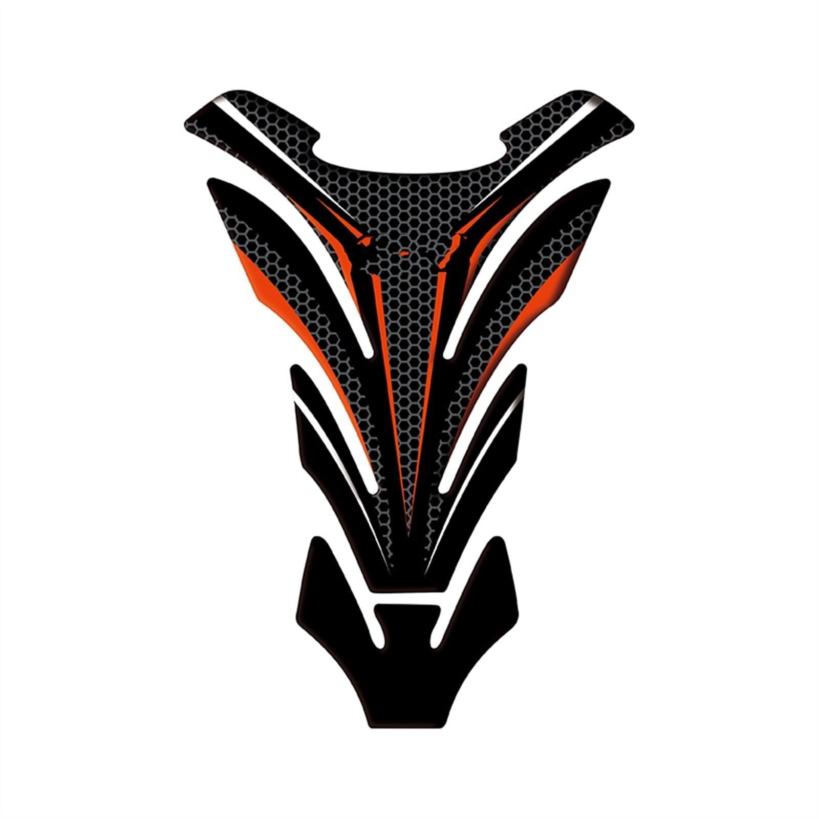 Motorcycle Sticker Emblem Tank Pad Fishbone Decal for GPZ500S for EX500R for Ninja for GPZ1100/1000RX/900R Fishbone Tank Pad(Color17)