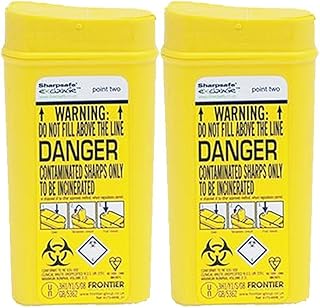 Sharpsafe Disposable Sharps Bin 0.2 litre - Pack of 2