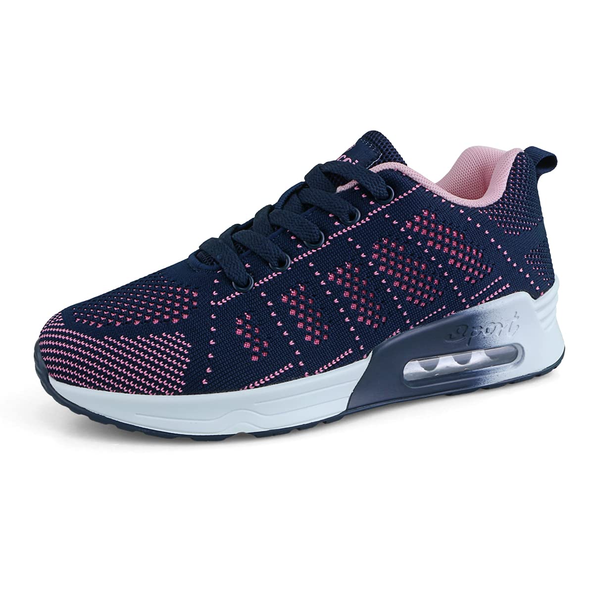 Dam löpning sneakers andas promenad löparskor fitness löpare atletisk gym mode sneakers - 44 EU - En blå