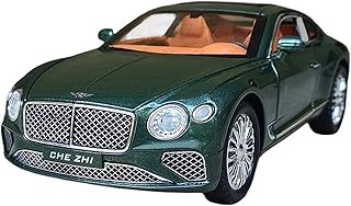 CHENXILONG 1:24 Für Bentley Continental GT Legierung Modell Auto Spielzeug Diecast Metall Casting Sound Und Licht Auto Spielzeug Fahrzeug Sammlerspielzeugautos(Grün)