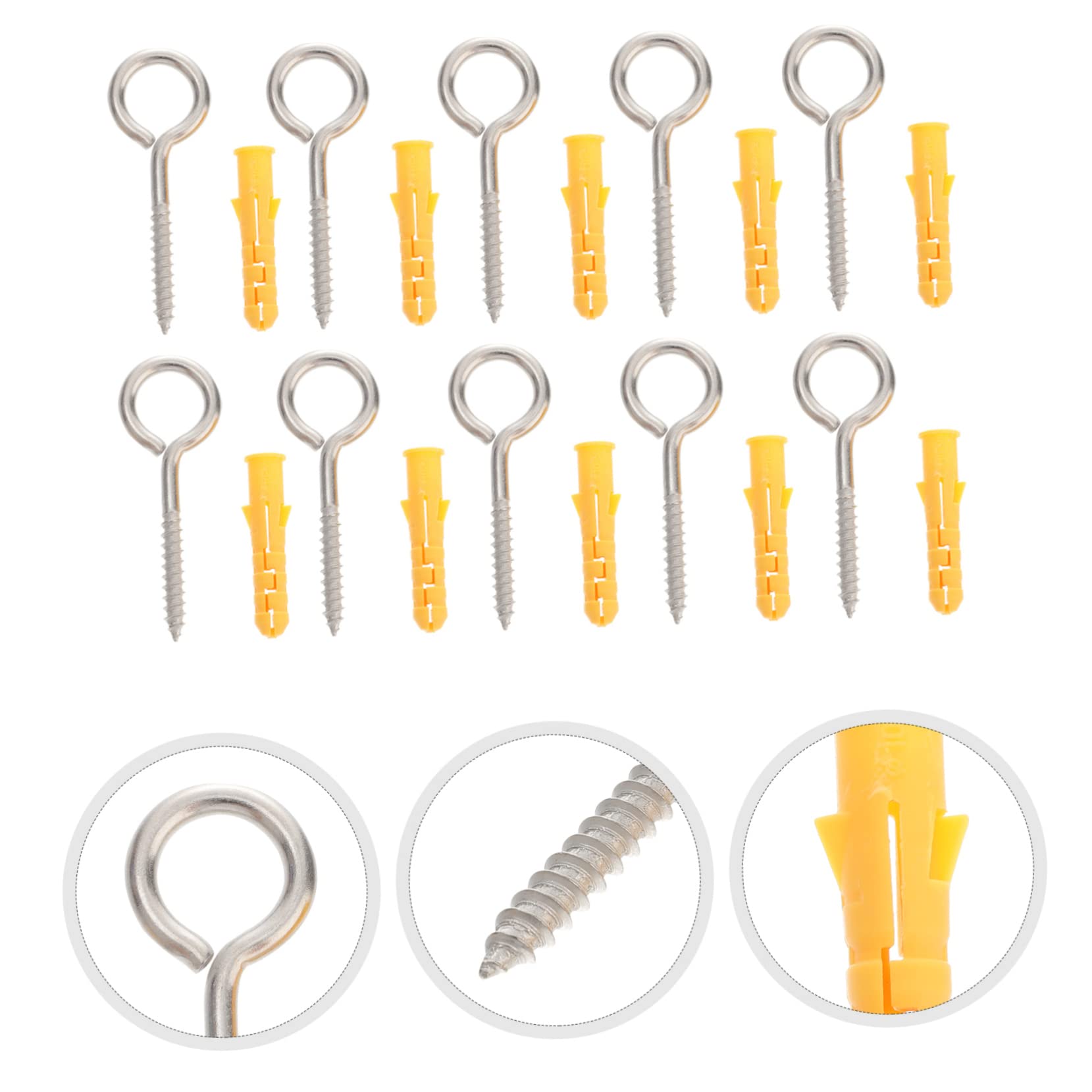 Set di viti e tasselli, bulloni di ancoraggio ad espansione, viti for morsetti sospesi professionali, bulloni a vite di espansione, bulloni di ancoraggio con manicotto for bulloni, tasselli bulloni vi